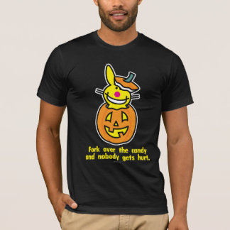 Camiseta Bifurcación sobre el caramelo