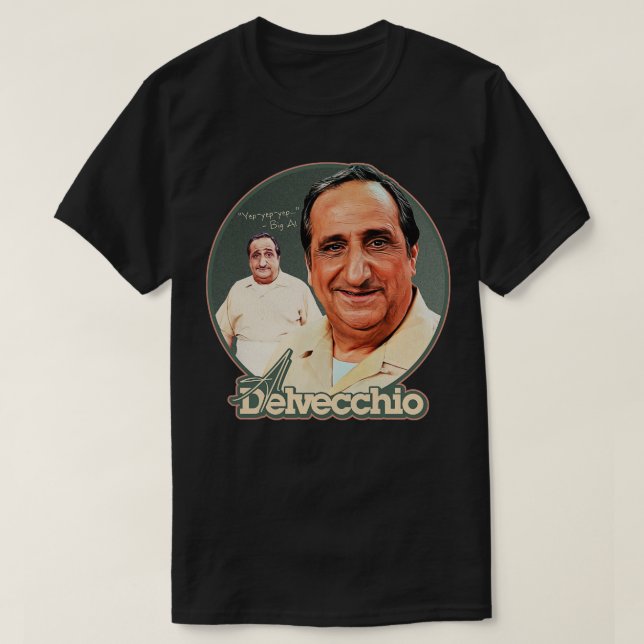 Camiseta Big Al Delvecchio (Diseño del anverso)