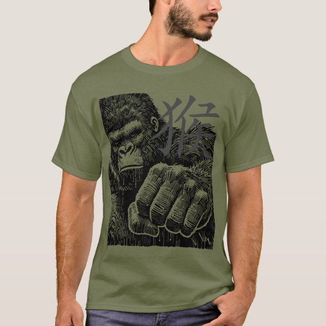 Camiseta Big Ape Fist Bump (Anverso)