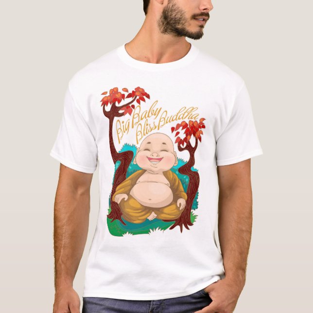Camiseta Big Baby Bliss Buddha (Anverso)