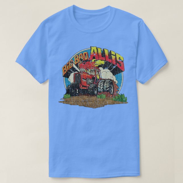 Camiseta Big Bad Allis Tractor 1981 (Diseño del anverso)