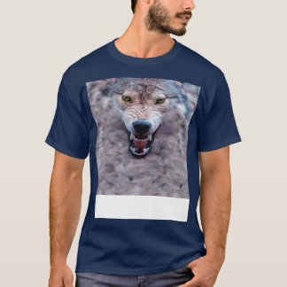 Camiseta Big Bad Wolf Face Growl