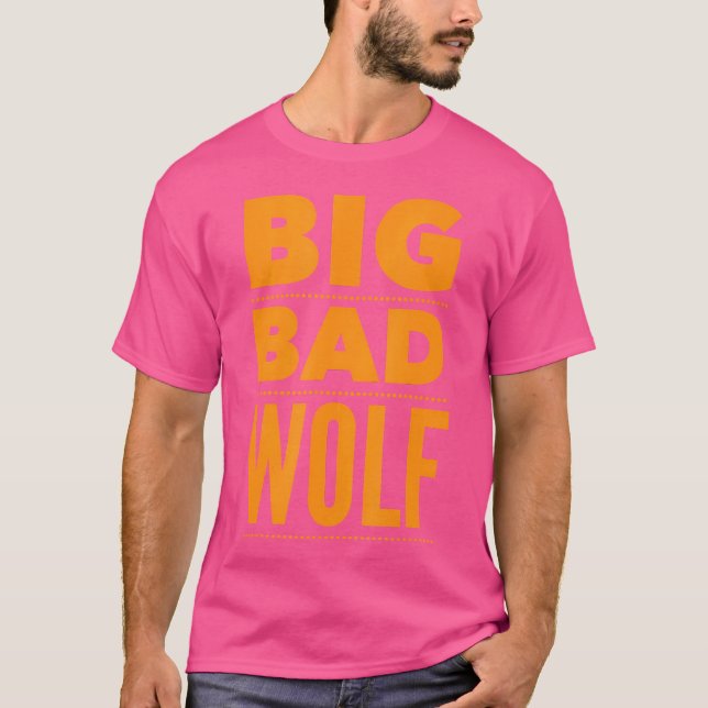 Camiseta Big Bad Wolf Funny Halloween (Anverso)