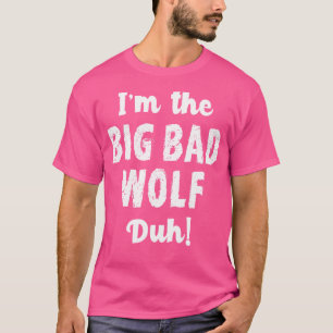 Camiseta Big Bad Wolf Halloween Duh Funny