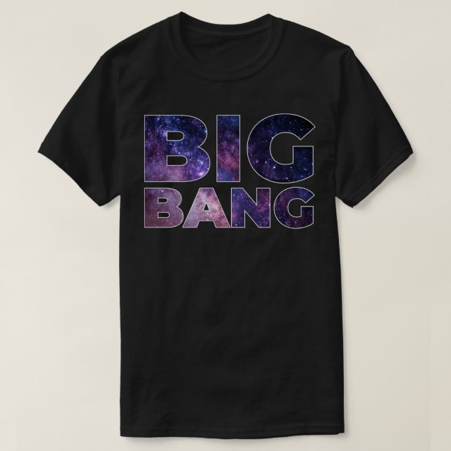 Camiseta Big Bang (Diseño del anverso)