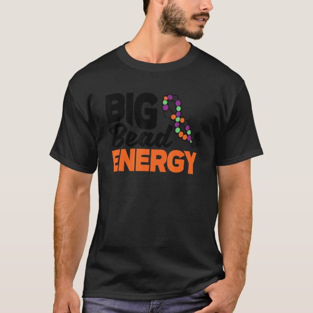 Camiseta Big Bead Energy Graphic Beadwork Beading Hand Stit (Anverso)