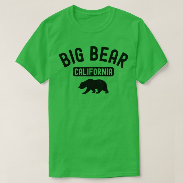 Camiseta Big Bear California Lake Village Ski Snow Park SoC (Diseño del anverso)