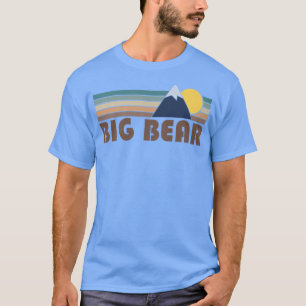 Camiseta Big Bear California Retro Mountain Premium