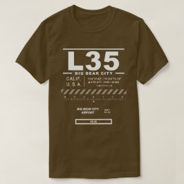 Camiseta Big Bear City Airport RBF L35 T-Shirt