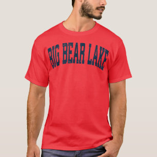Camiseta Big Bear Lake California CA Deporte atlético vinta