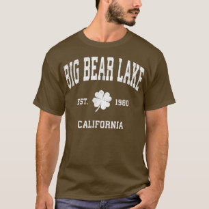 Camiseta Big Bear Lake California Vintage Shamrock Sports
