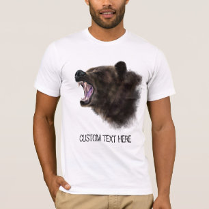 Camiseta Big Bear T-Shirt Animal - Your Text