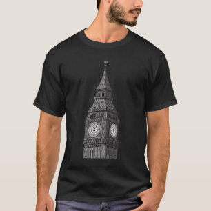 Camiseta Big Ben Clock Tower London Inglaterra