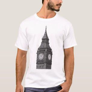 Camiseta Big Ben Clock Tower London Inglaterra