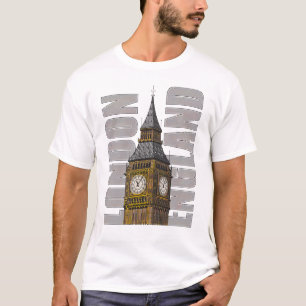 Camiseta Big Ben Clock Tower Londres Reino Unido
