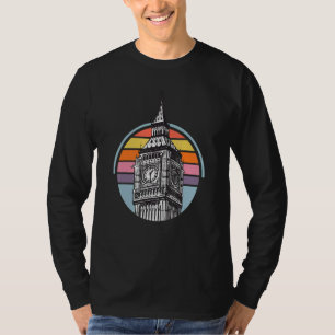 Camiseta Big Ben De Londres En El Skyline Westminster De In