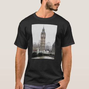 Camiseta Big Ben London (acuarela)