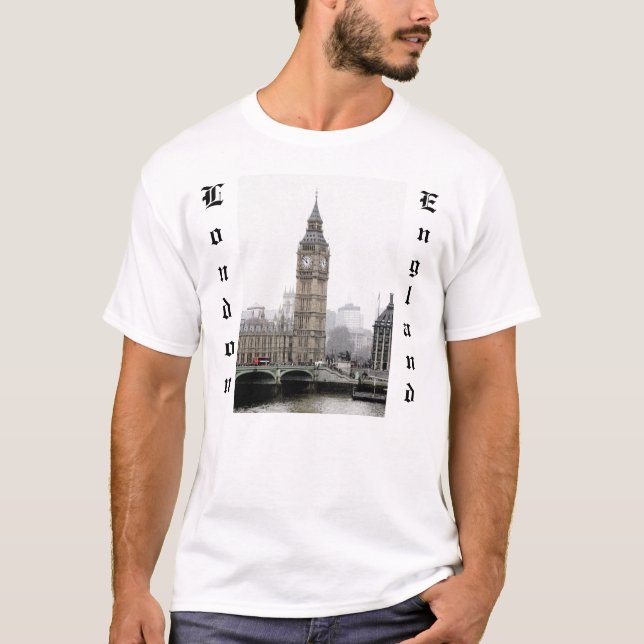 Camiseta Big Ben London (acuarela) (Anverso)
