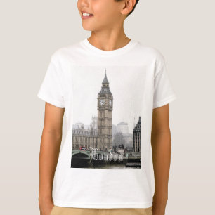 Camiseta Big Ben London (acuarela)