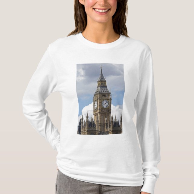 Camiseta Big Ben y Cámara del Parlamento, Londres, (Anverso)