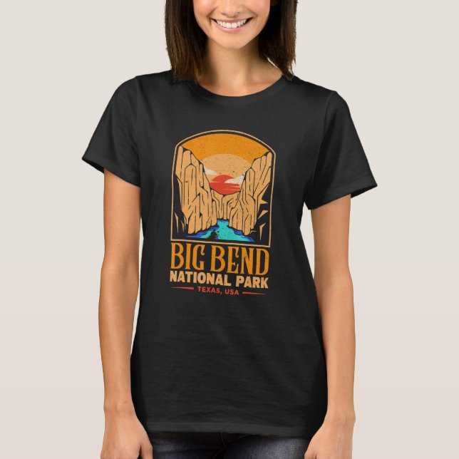 Camiseta Big Bend National Park Brewster Texas US Funny (Anverso)