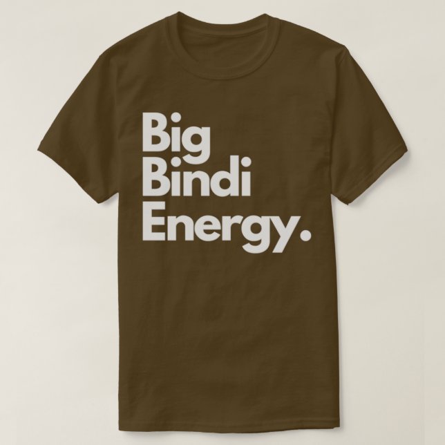 Camiseta Big Bindi Energy (Diseño del anverso)