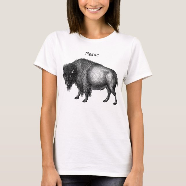 Camiseta Big Bison Buffalo Thunder_Cove  (Anverso)