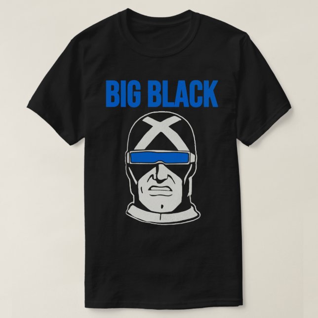 Camiseta Big Black Racer X (Diseño del anverso)