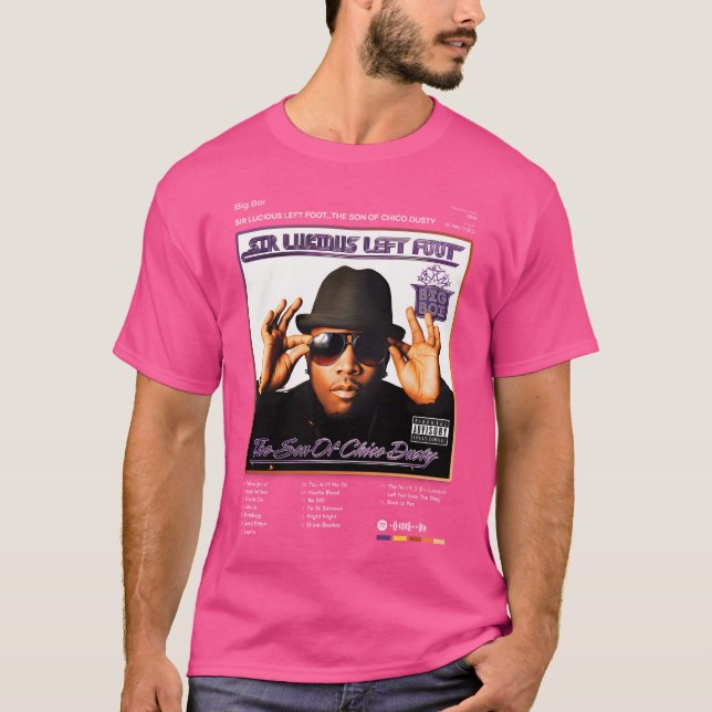 Camiseta Big Boi - Sir Lucious Left Foot... El Hijo De Chic (Anverso)