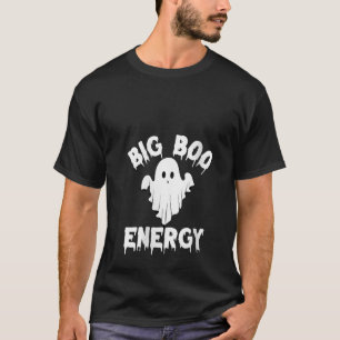Camiseta Big Boo Energy Halloween Para Mujeres Gra