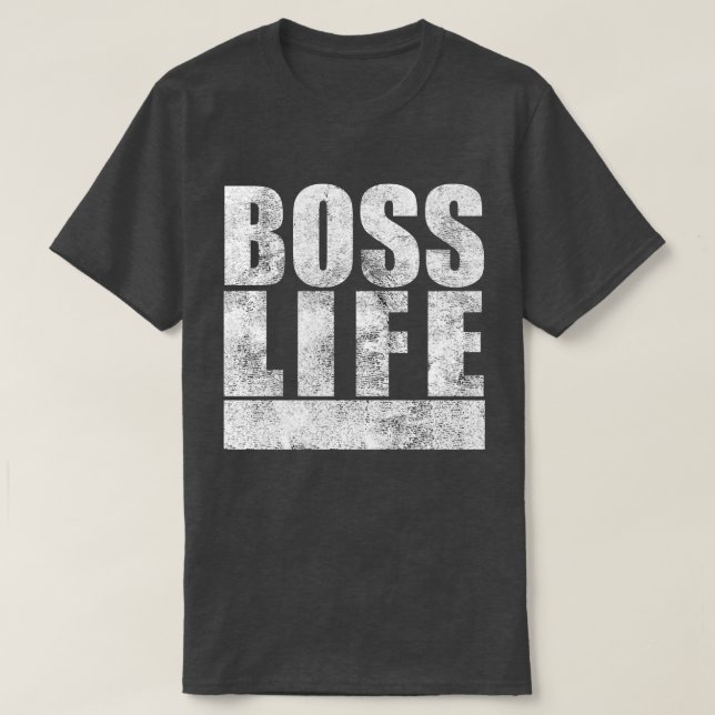 Camiseta Big Boss Life (Diseño del anverso)
