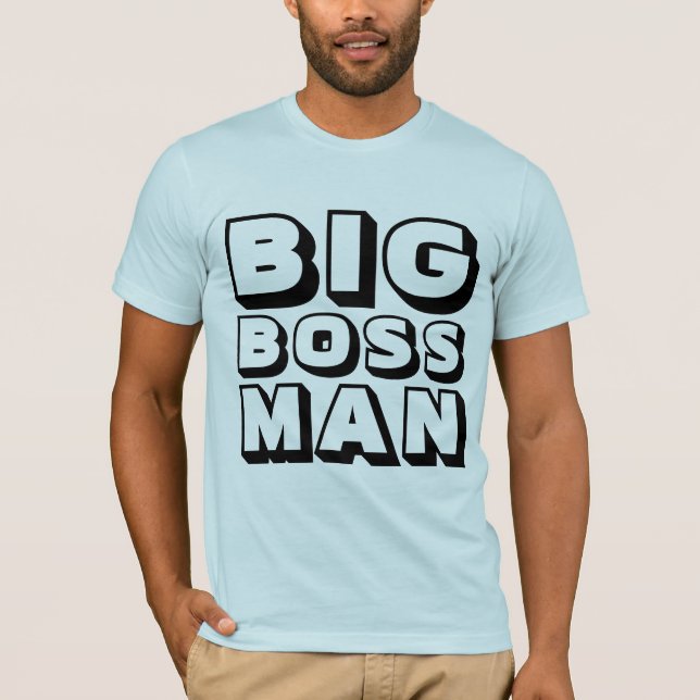 Camiseta BIG BOSS MAN T-Shirts (Anverso)