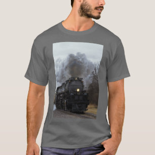 Camiseta Big Boy 4014 humo y vapor en Black Wolf Kansas