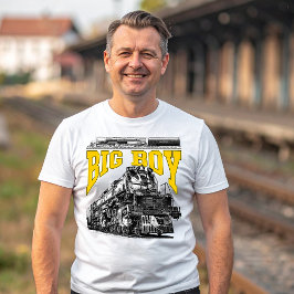 Camiseta Big Boy 4014 Steam Loco. Union Pacific Class 4000