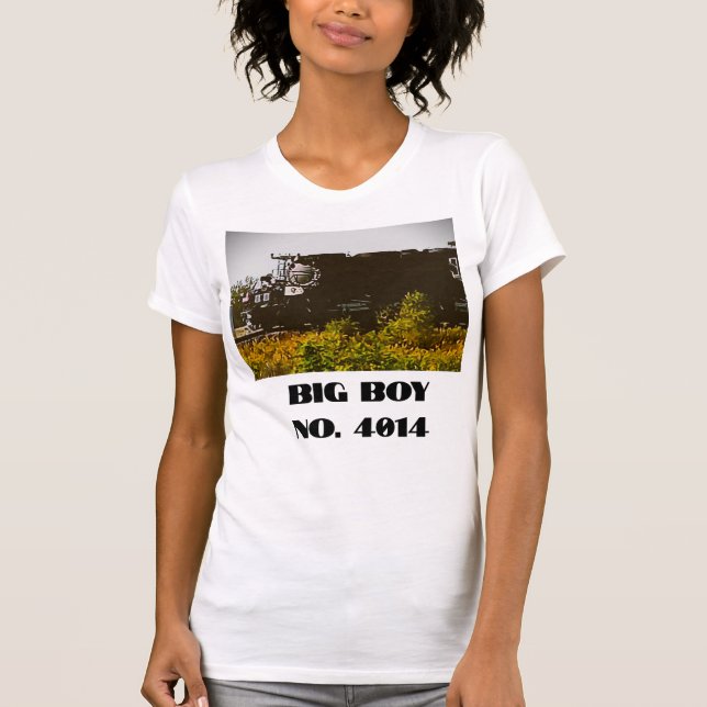 Camiseta Big Boy No. 4014 Locomotive Tee (Anverso)