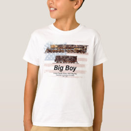 Camiseta Big Boy Vintage Steam Train American Locomotive
