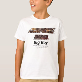 Camiseta Big Boy Vintage Steam Train American Locomotive