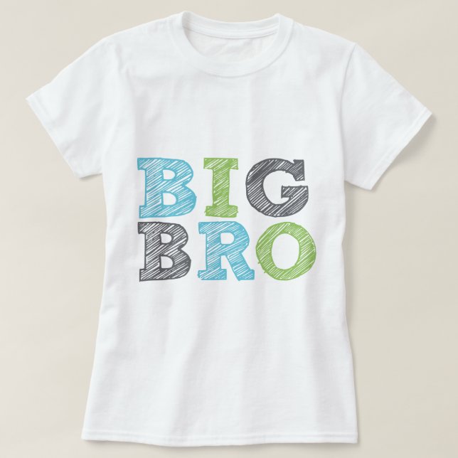 Camiseta Big Bro (Diseño del anverso)