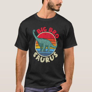 Camiseta Big Bro Saurus I Brachiosaurus Diplodocuments I Fa