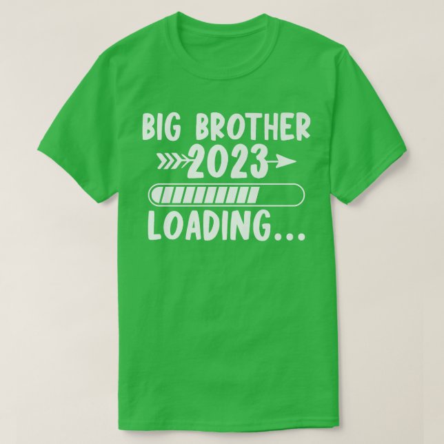 Camiseta Big Brother 2023 Loading Soon To Be Brother Gender (Diseño del anverso)