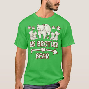 Camiseta big brother bear 4 cub tee shirt, big brother bear