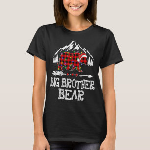 Camiseta Big Brother Bear Búfalo Plaid Family Chr