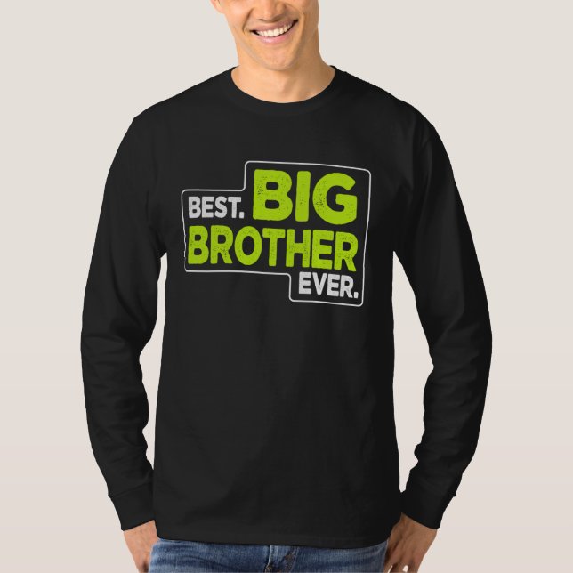 Camiseta Big Brother Best Big Brother Ever (Anverso)