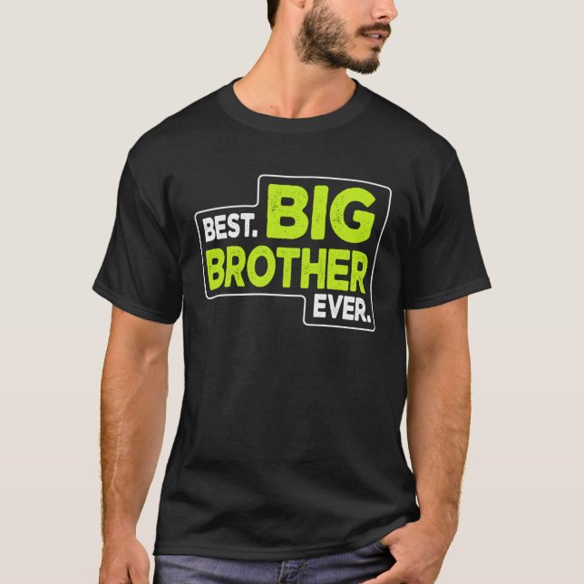 Camiseta Big Brother Best Big Brother Ever (Anverso)