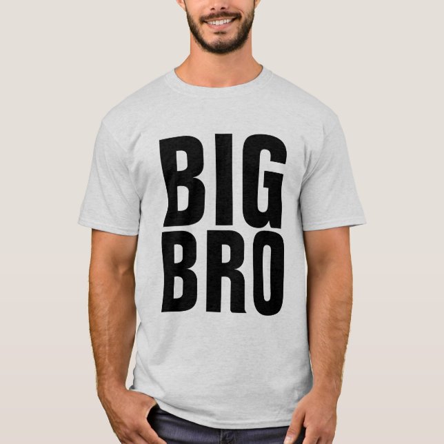 CAMISETA BIG BROTHER BRO T-SHIRTS TEES (Anverso)