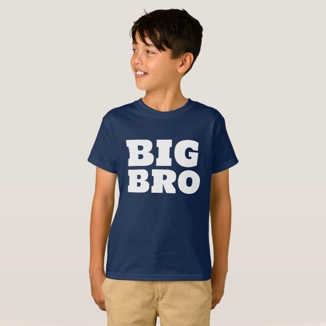 CAMISETA BIG BROTHER BRO T-SHIRTS TEES (Anverso completo)
