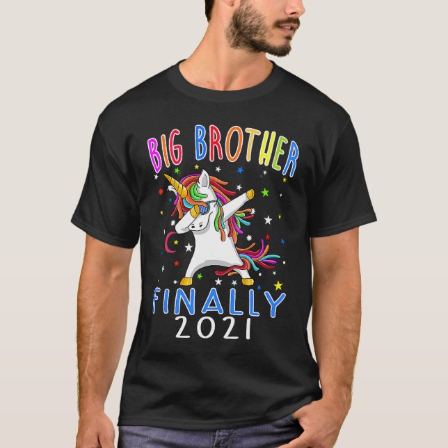 Camiseta Big Brother Finally 2021 Unicorn (Anverso)