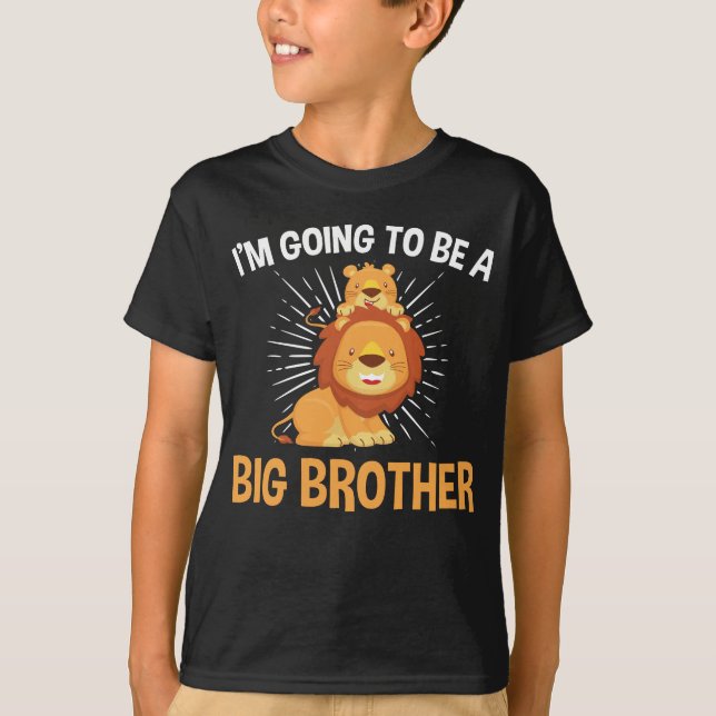 Camiseta Big Brother Lion Boys (Anverso)