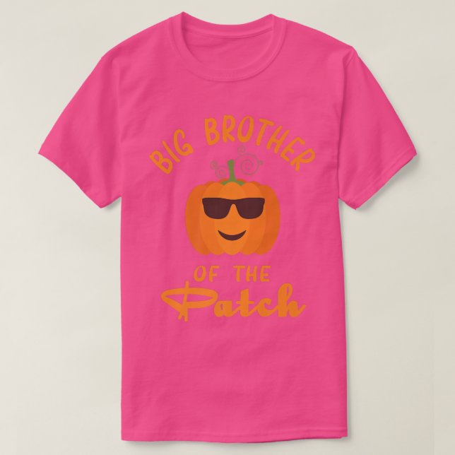 Camiseta Big Brother Of The Patch Pumpkin N Matching Family (Diseño del anverso)