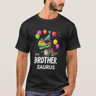 Camiseta Big Brother Saurus Playful Dinosaur